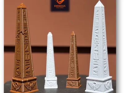 Ancient Egyptian Obelisk - Pristine & Weathered