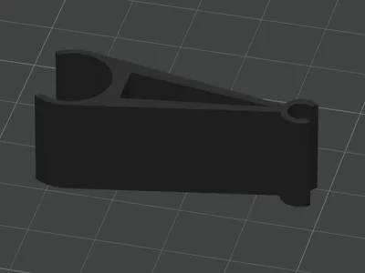 DPA Microphone clip for 12mm drum hardware mount