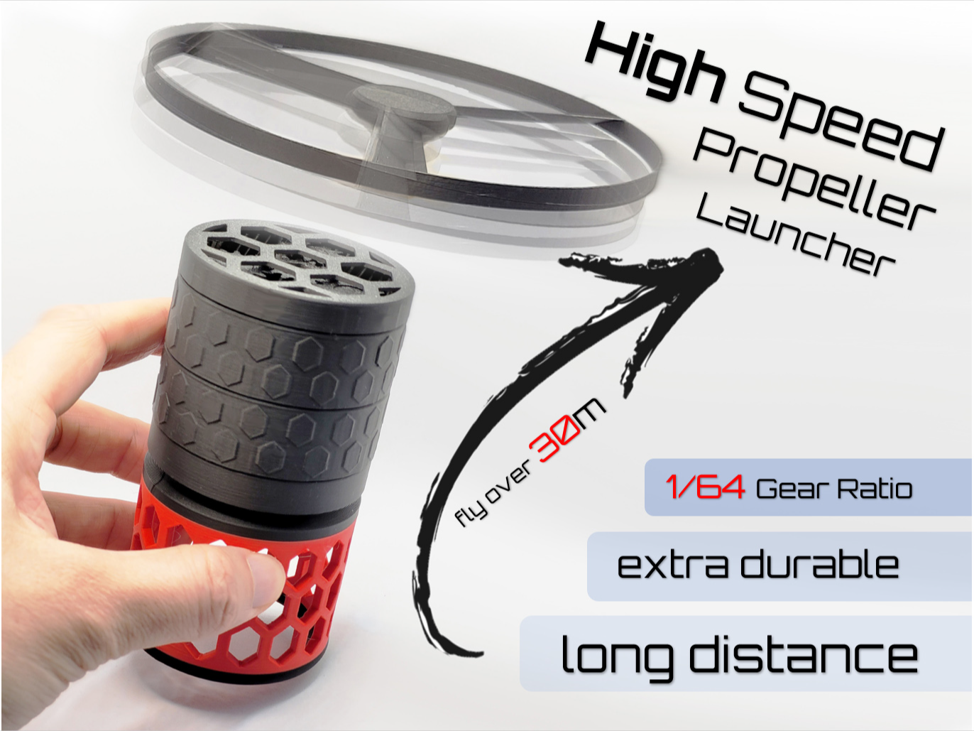 High Speed Propeller Launcher