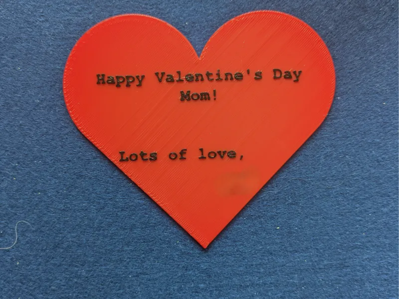Customizable Valentine's Day Hearts