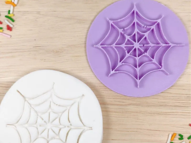 Cobweb Halloween Cookie Cutter Baking Mold