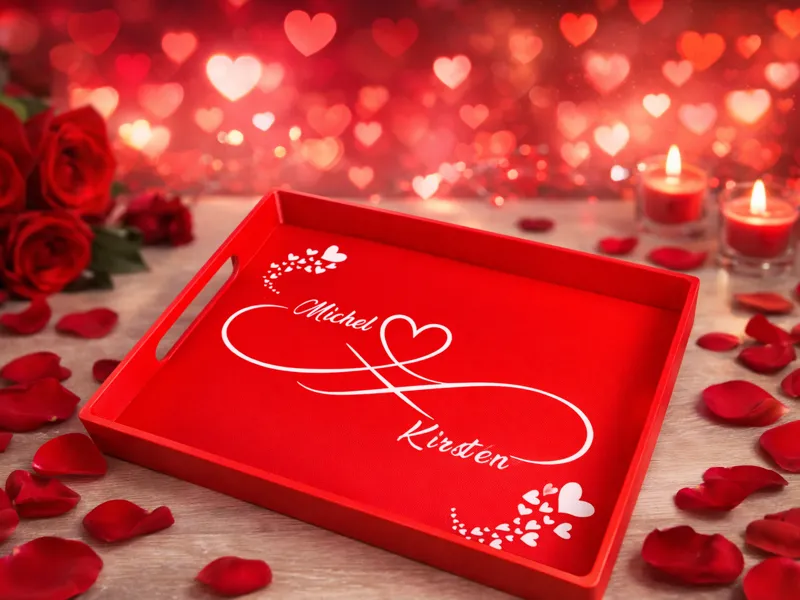 Customisable Valentine Tray