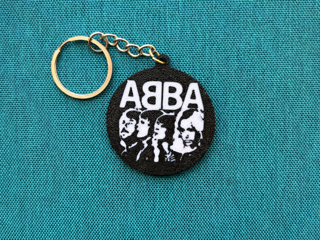 Abba Keychain