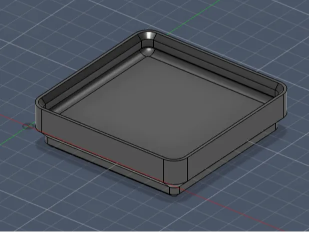 Flat Gridfinity Bins with Magnet Holes