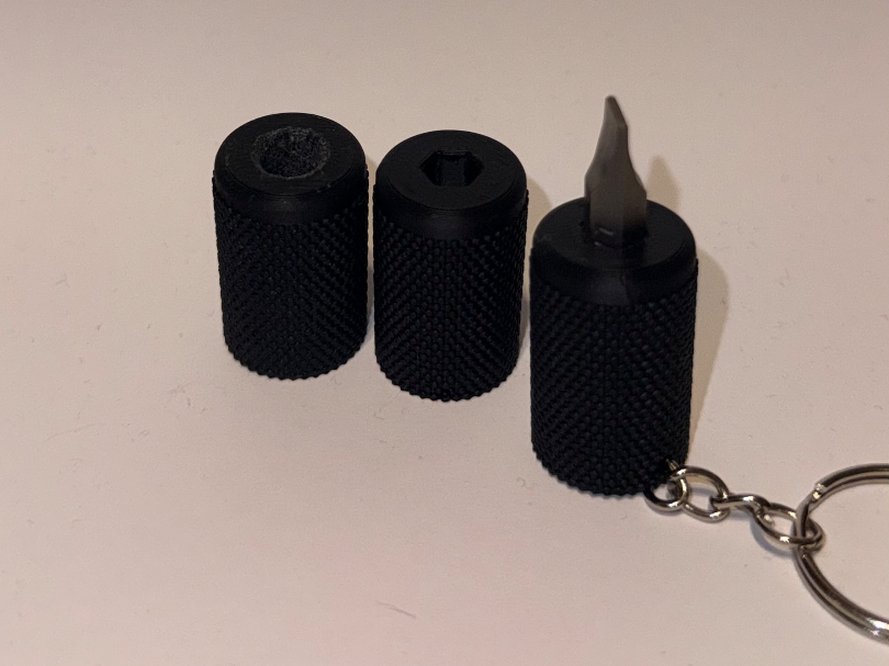 HEX 1/4 '' Keychain with magnet 4.8 mm 