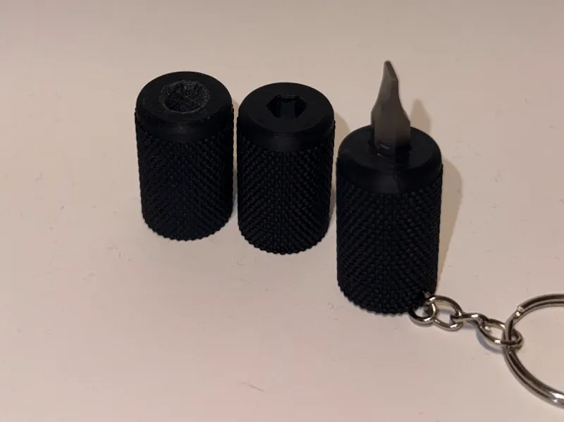 HEX 1/4 '' Keychain with magnet 4.8 mm 