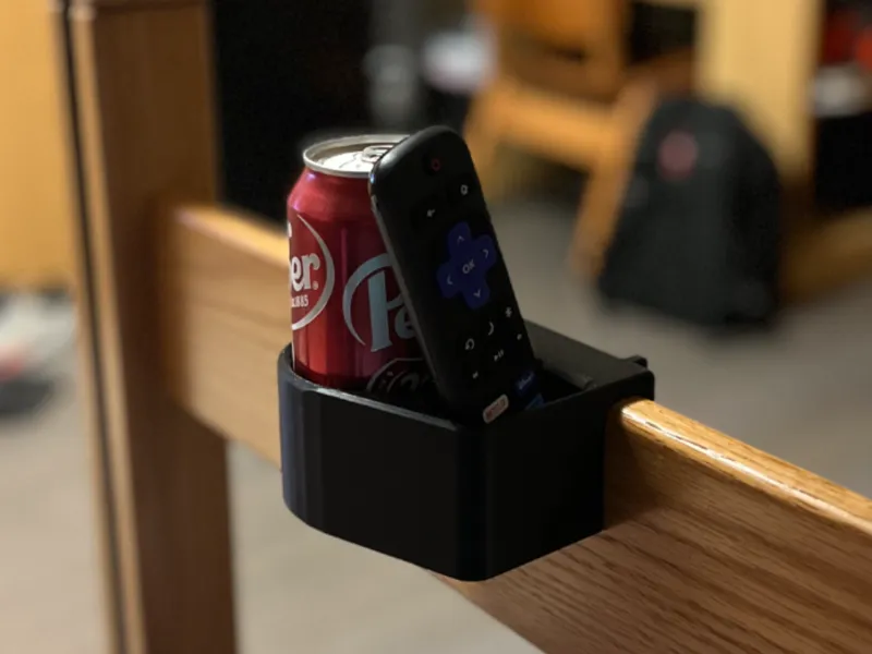 Cup Holder for Bed Frame (3/4 inch frame)