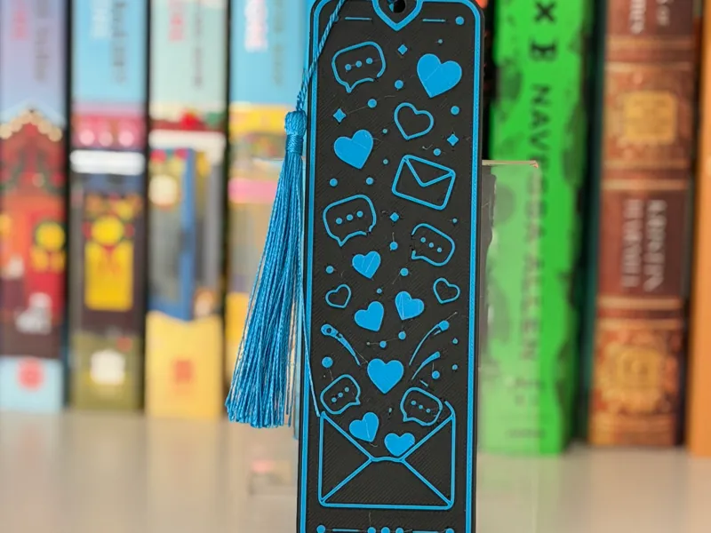 Lights Out Inspired Bookmark