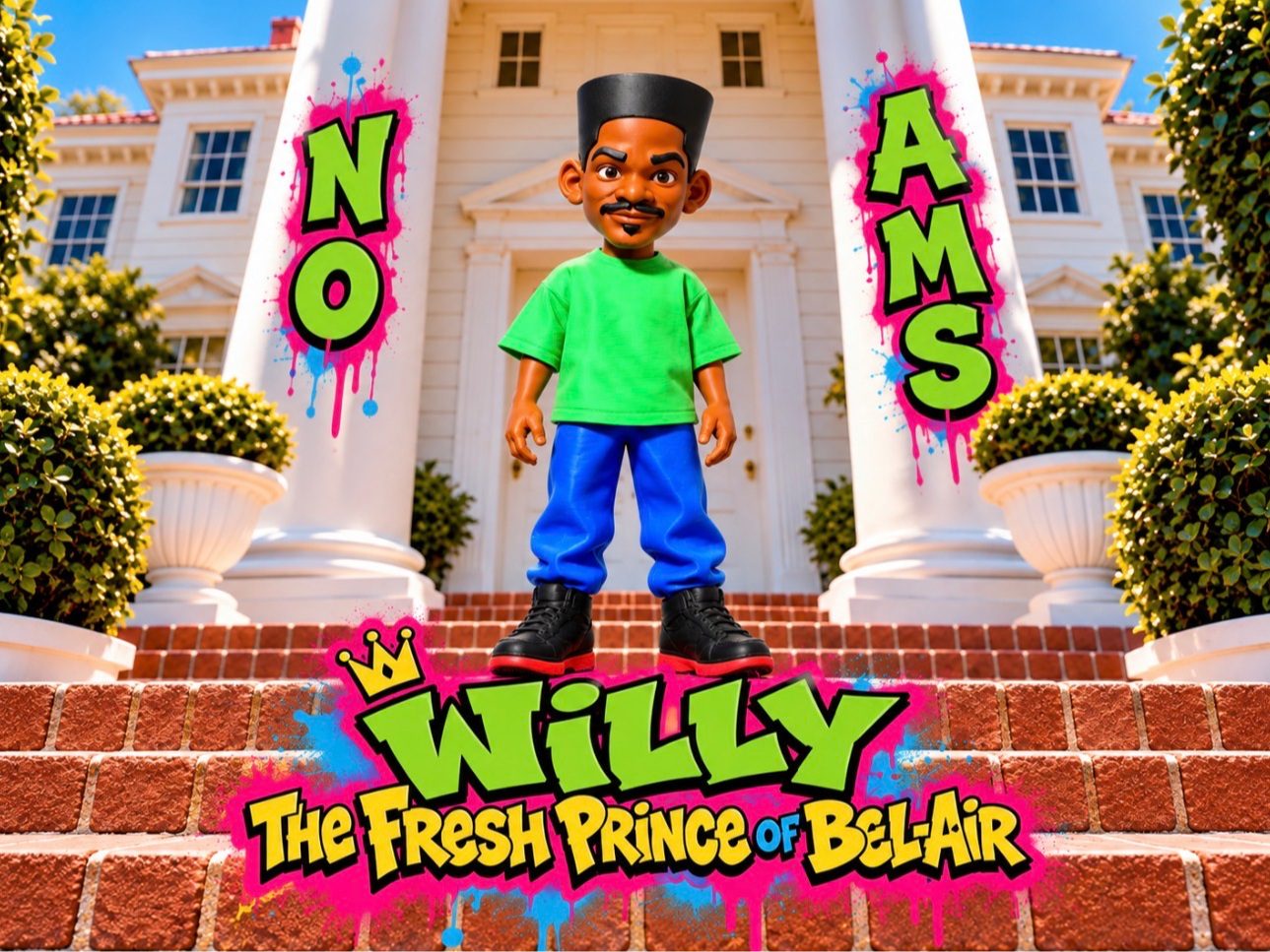 WILLY THE FRESH PRINCE OF BEL AIR - NO AMS 3D model