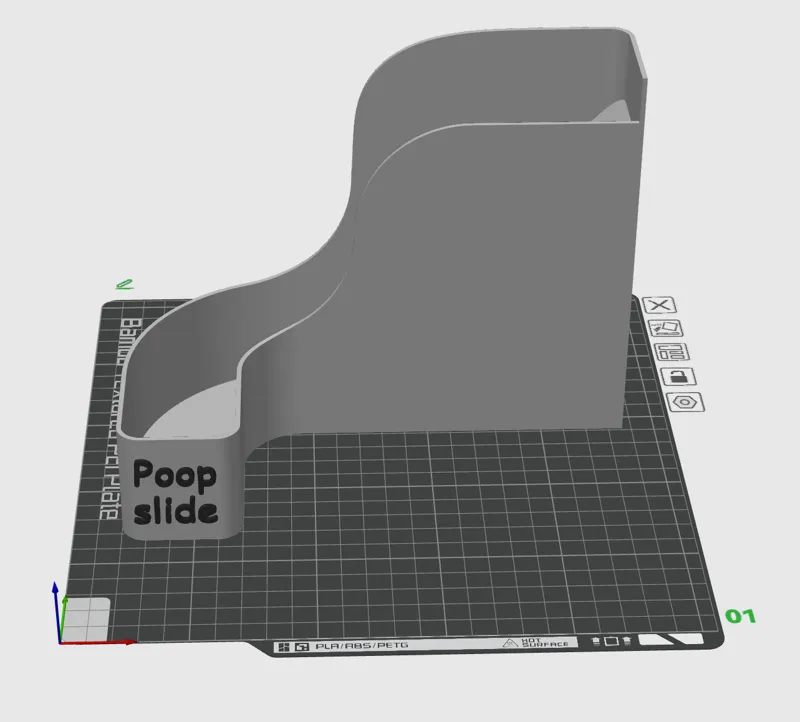 P1S Poop Slide