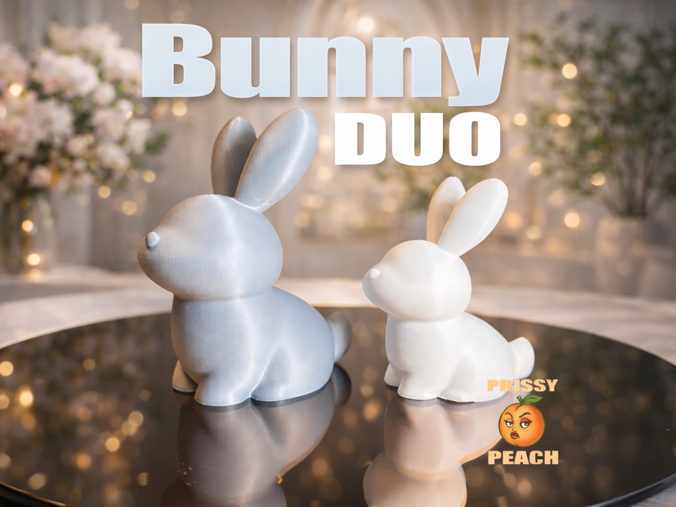 Bunny Duo Decor