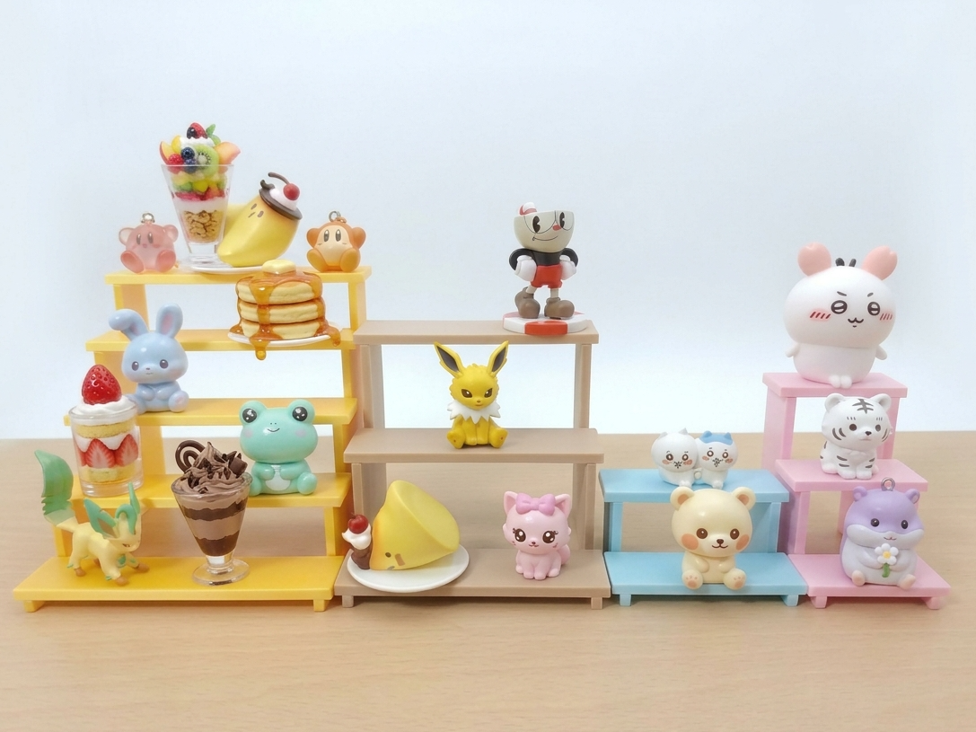 Customizable Stair Display Stand | 1 to 10 Tiers