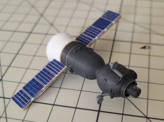 Progress and Soyuz Spacecraft at 1:144 scale 