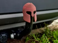 Cache-boule d'attelage casque grec — photo 2