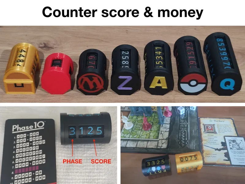 Counter Score & Money