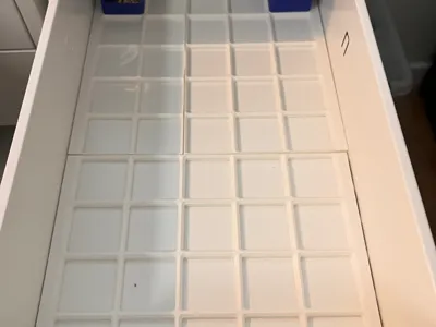 Ikea Helmer 2026 - Gridfinity + Drawer Stop