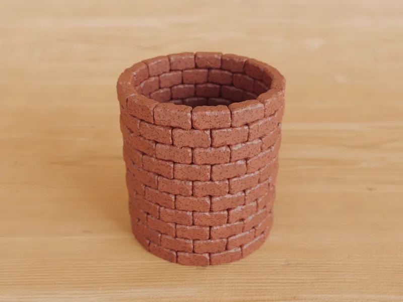 Brick Well Pen Holder