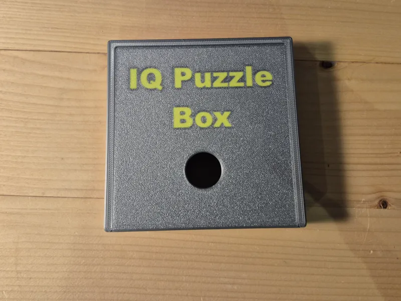 Box for puzzles