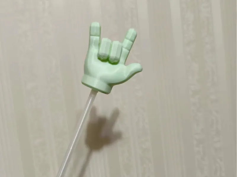 rock - and - roll gesture & I - love - you gesture