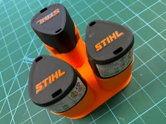 SHTIHL AS2 battery holder (3 items)