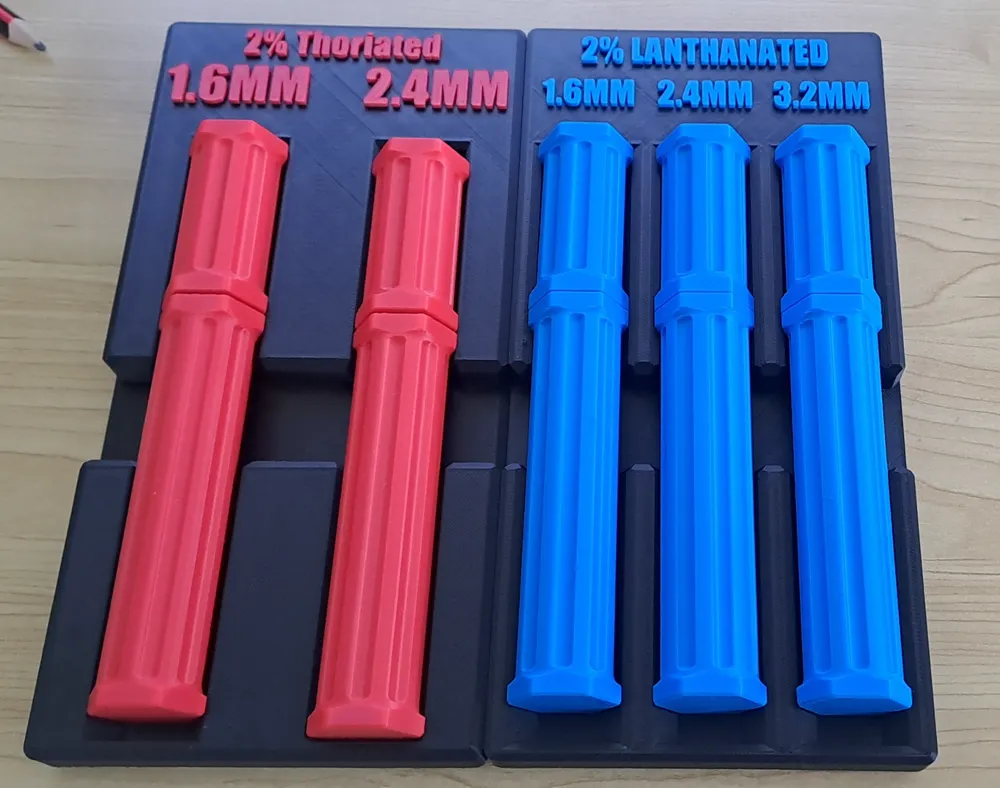 Gridfinity Holders for Tungsten Storage Containers by justhawkins