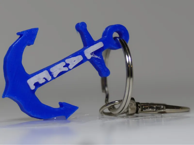 Anchor Keychain
