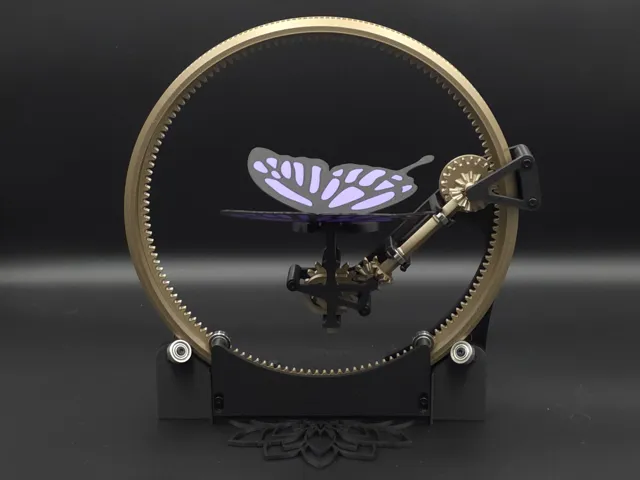 USB Motorized Butterfly Figurine