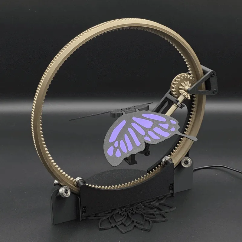 USB Motorized Butterfly Figurine view 2