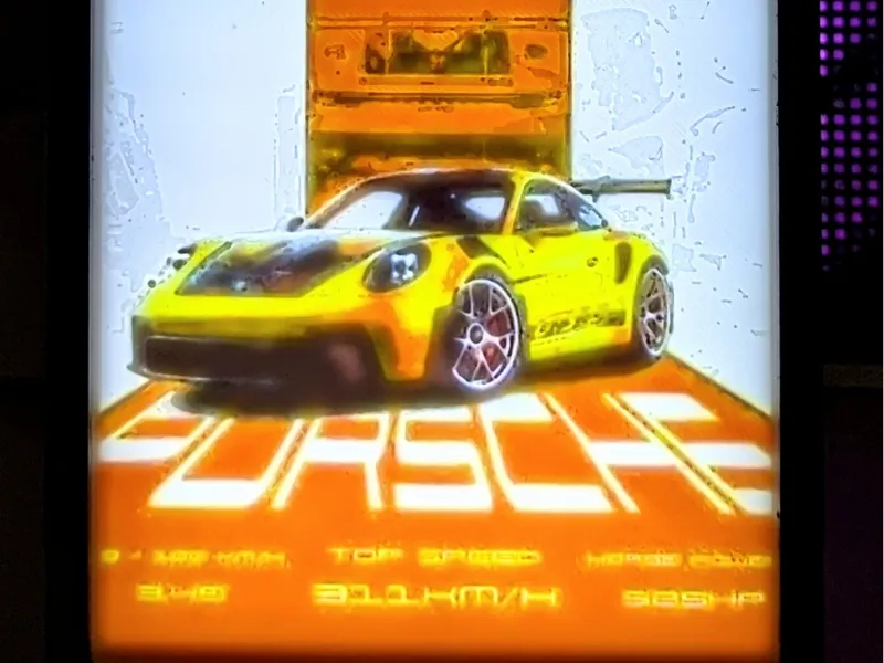 Porsche 911 GT3RS Yellow/Orange
