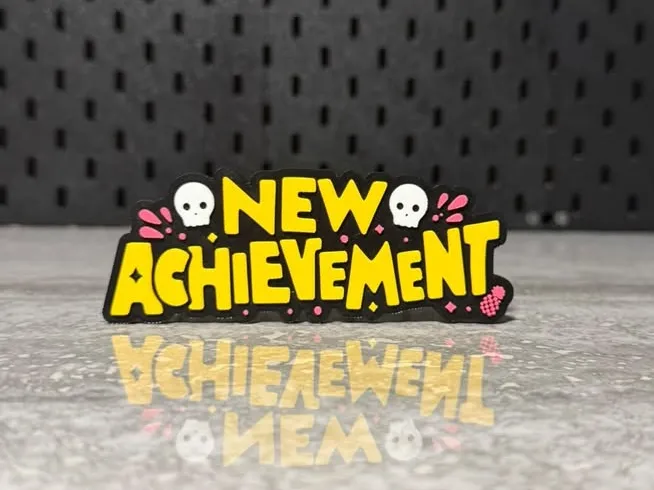 New Achievement - Logo - Keychain - Magnet