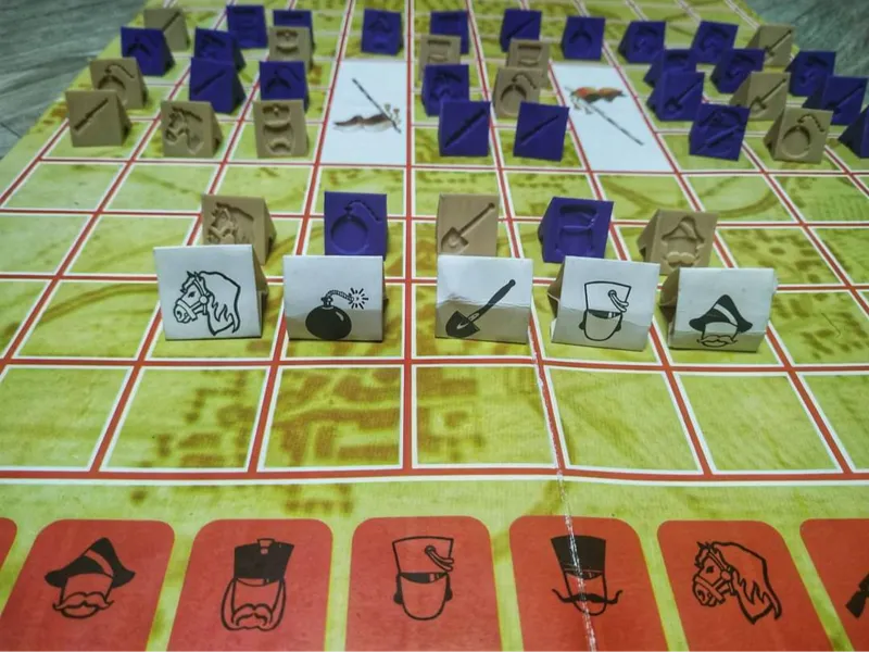 Stratego board game incl. plane for  print