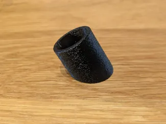 Parametric folding chair/stepladder foot/tube cap