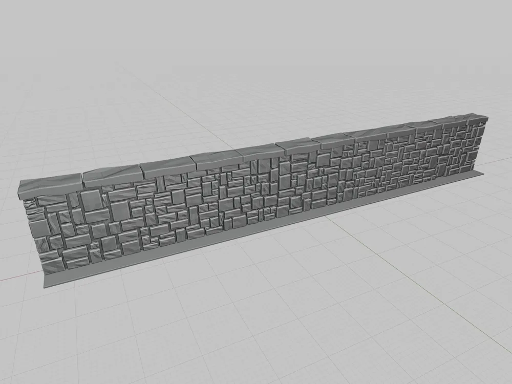 6 Inch Straight Wall - Free 3D Print Model - MakerWorld