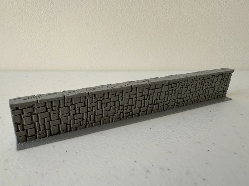 6 Inch Straight Wall - Free 3D Print Model - MakerWorld