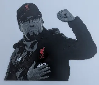Jurgen Klopp Fist Hueforge