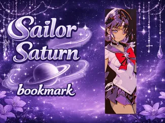 Sailor Saturn Bookmark