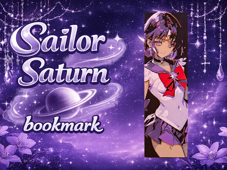 Sailor Saturn Bookmark
