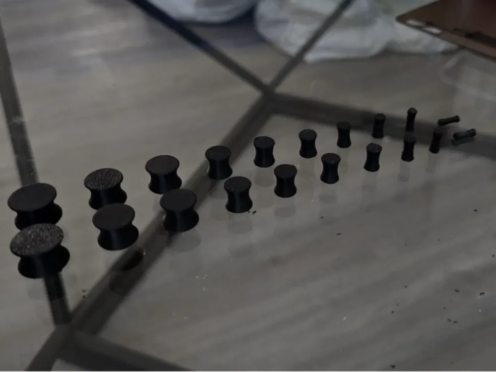 Size 10 Gauges 2.5mm Ear Plugs Earrings by F0ur_s0uls MakerWorld