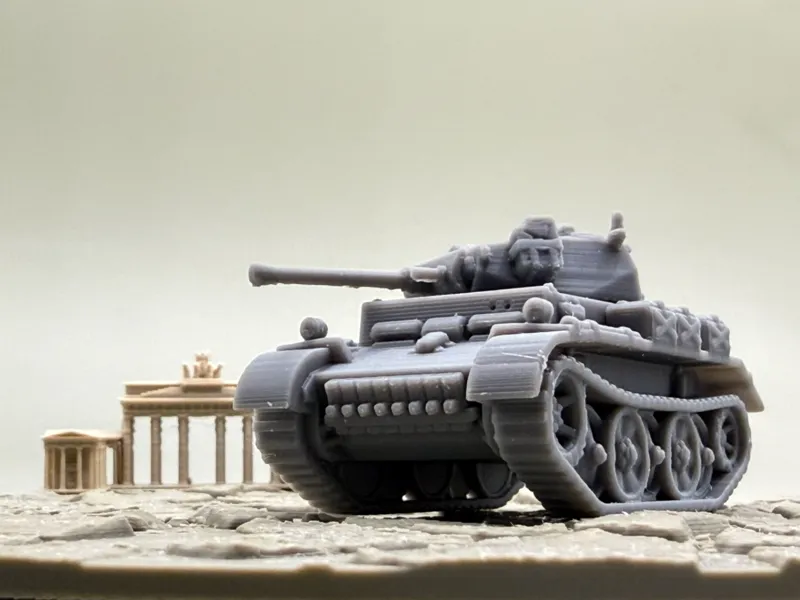 Panzer II Ausf.L “Luchs” - 二號坦克L型“山猫” - 1/72 Scale