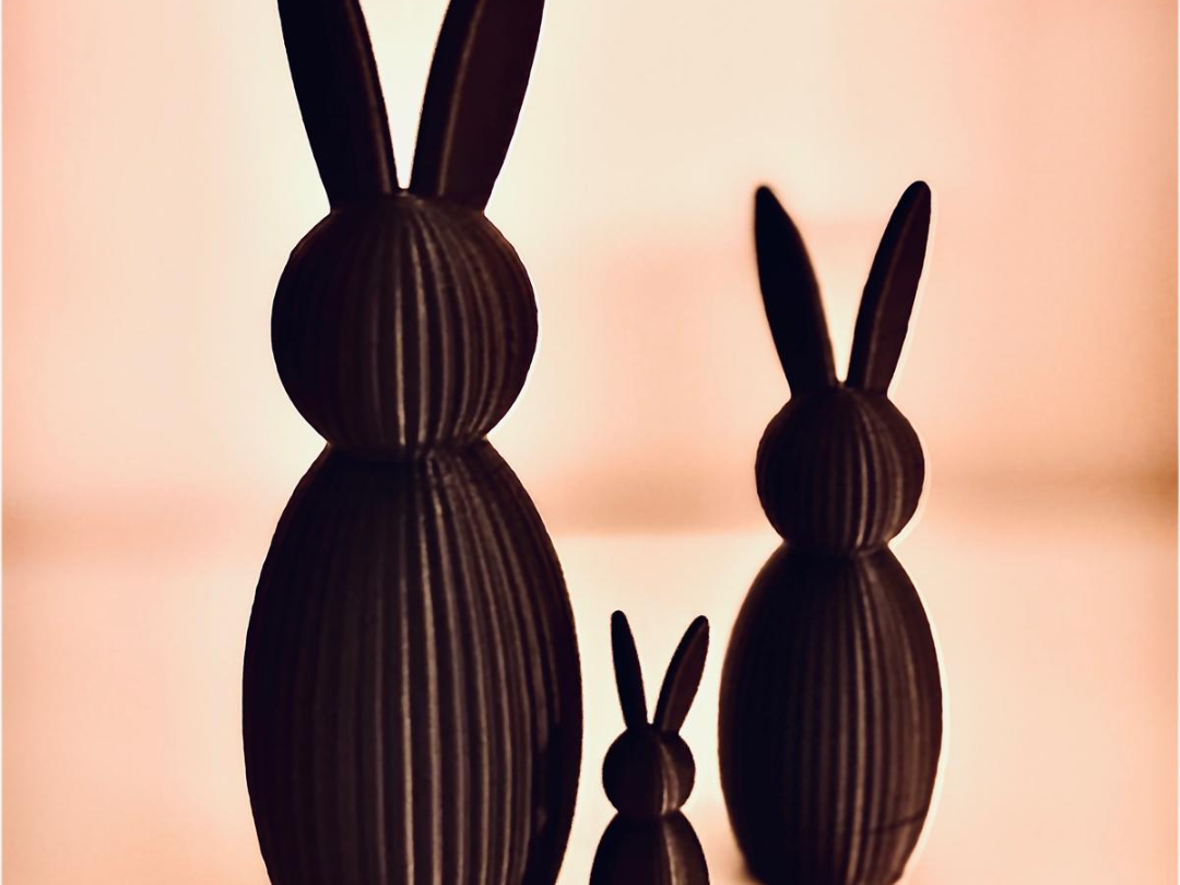 Minimalistischer Hase