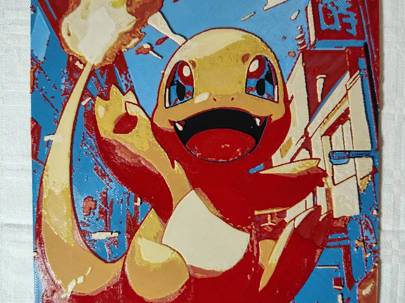 Charmander Pokemon Hueforge