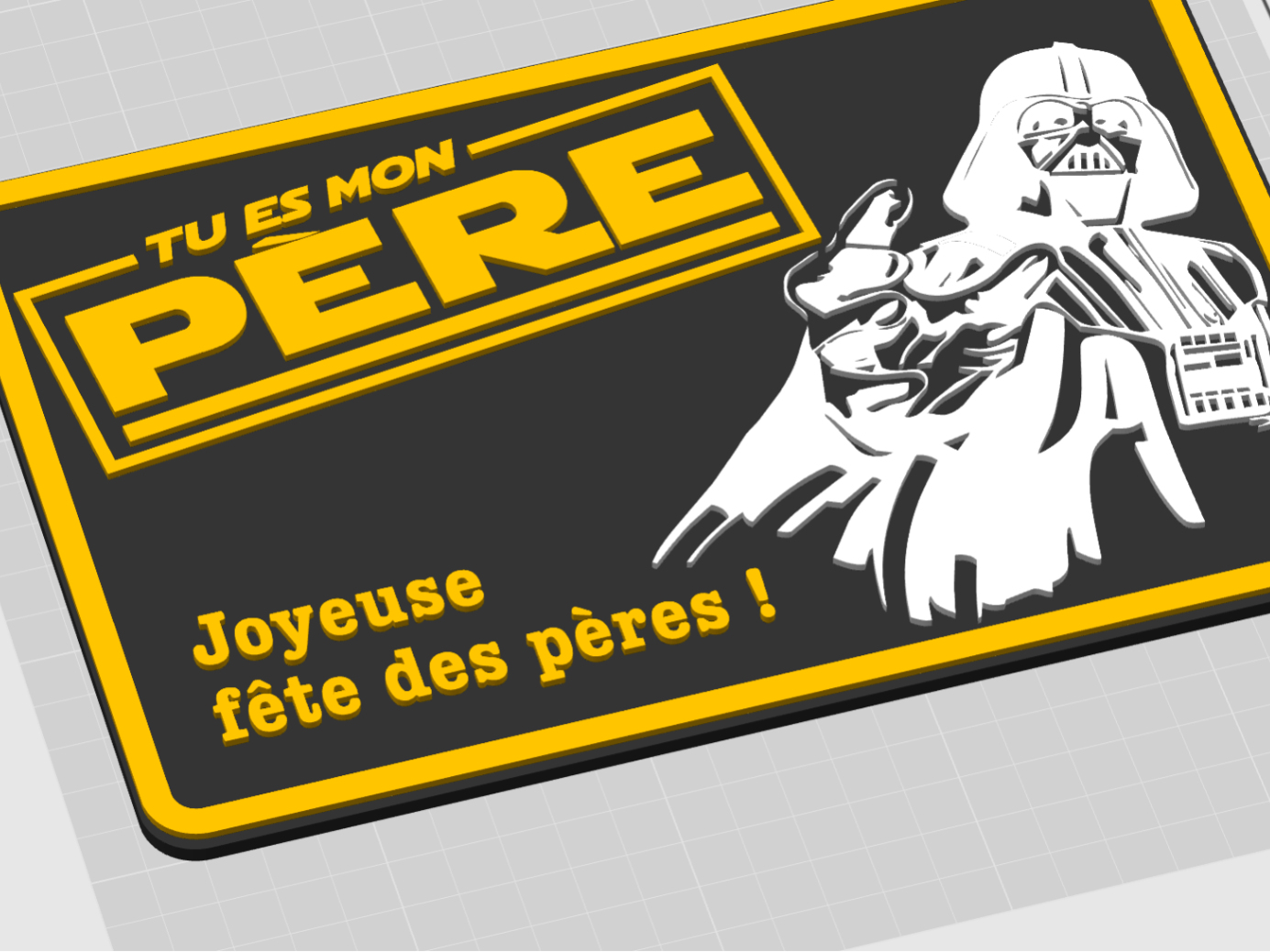 Fête des pères Je suis ton ère