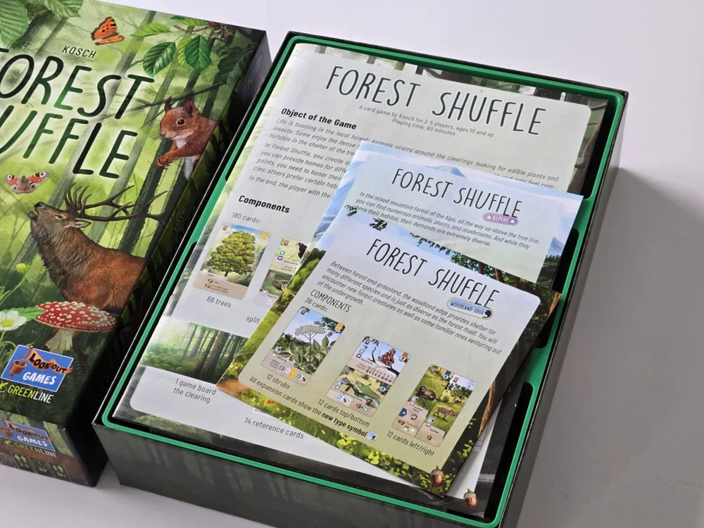 Forest Shuffle - Organizer Insert - Free 3D Print Model - MakerWorld