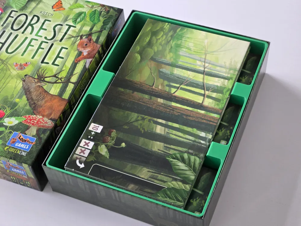 Organizer Insert per la Foresta Vivente - scatola di gioco