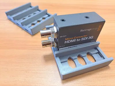 Blackmagic HDMI to SDI Converter Holder (3 Slot)
