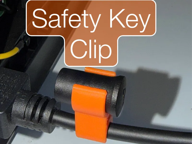Safety Key Clip