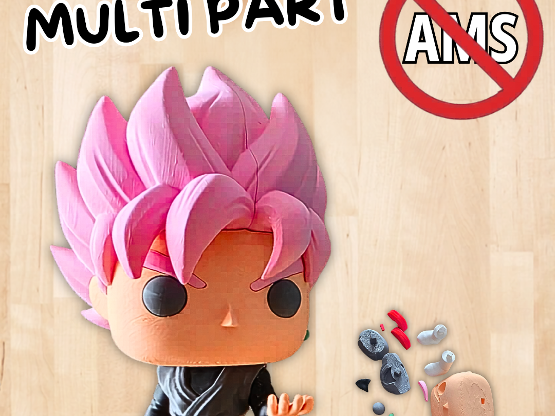 Goku Black Rose Funko - No need AMS Easy Assembly