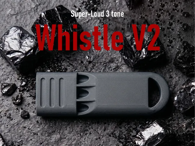 Super Loud 3 tone Whistle - The Thunderstorm V2