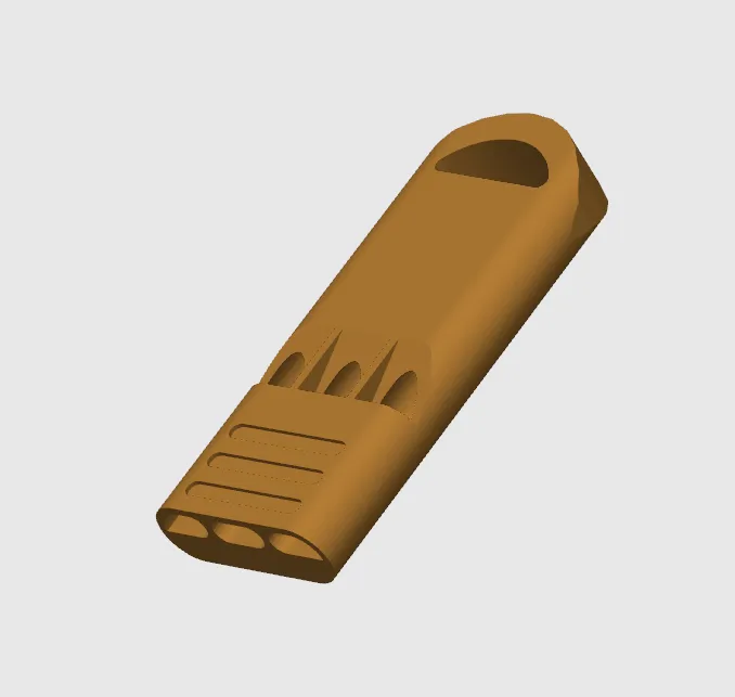 Super Loud 3 tone Whistle - The Thunderstorm V2 view 4