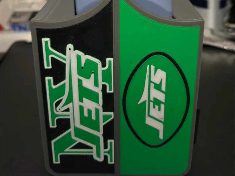 New York Jets bath and body works soap holder